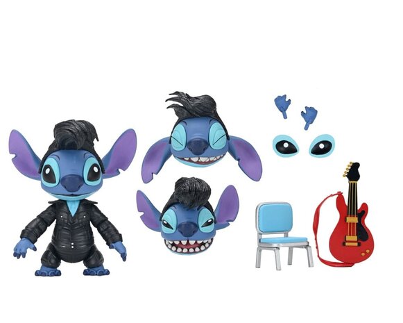 Neca Lilo & Stitch Action Figure Ultimate Singer Elvis Stitch 7 cm Neca Lilo & Stitch Action Figure Ultimate Singer Elvis Stitch 7 cm