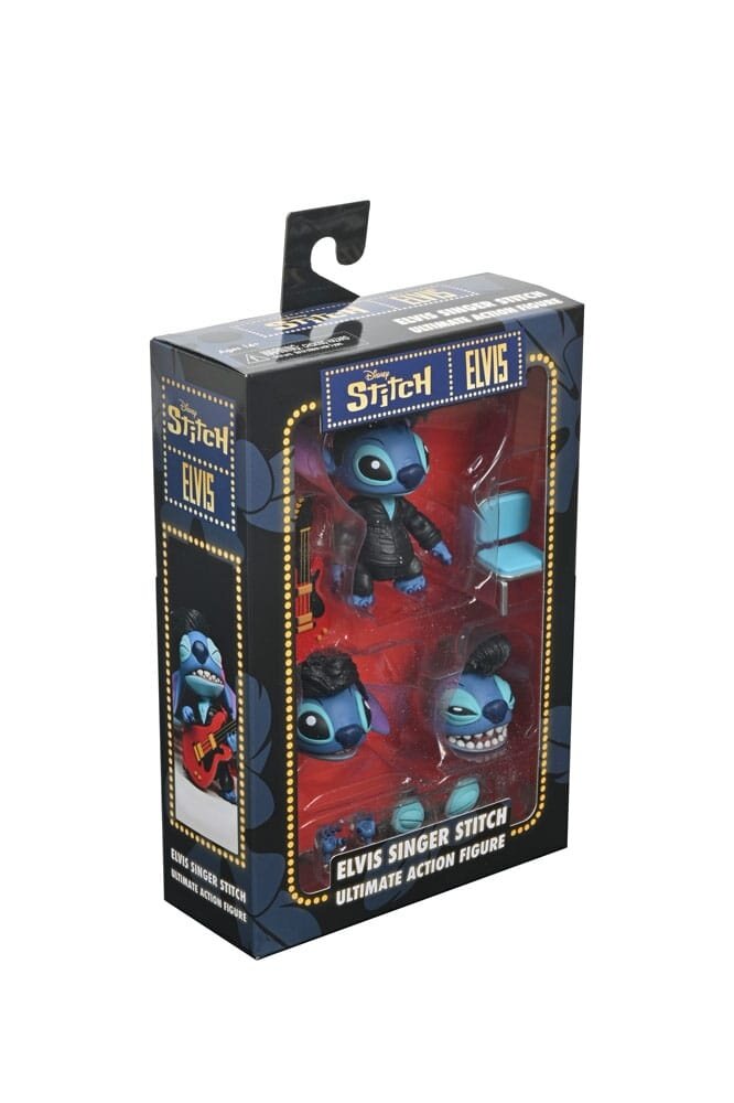 Neca Lilo & Stitch Action Figure Ultimate Singer Elvis Stitch 7 cm Neca Lilo & Stitch Action Figure Ultimate Singer Elvis Stitch 7 cm