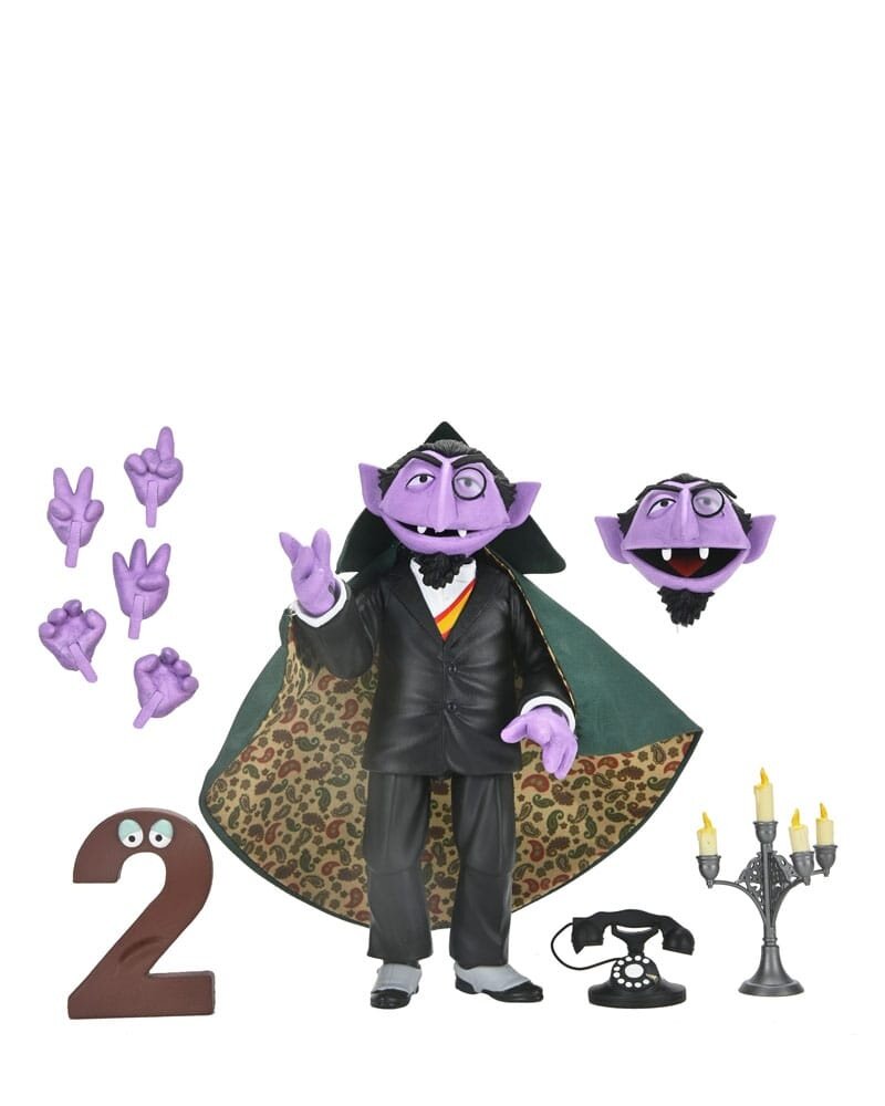 Neca Sesame Street Action Figure Ultimate The Count 17 cm Neca Sesame Street Action Figure Ultimate The Count 17 cm