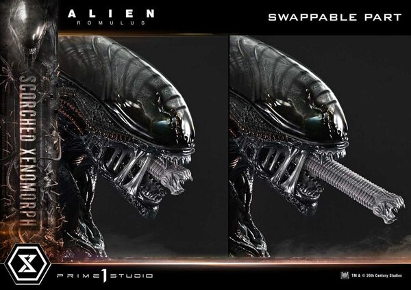 Prime 1 Studio Alien: Romulus Museum Masterline XL Statue 1/3 Scorched Xenomorph 98 cm Prime 1 Studio Alien: Romulus Museum Masterline XL Statue 1/3 Scorched Xenomorph 98 cm