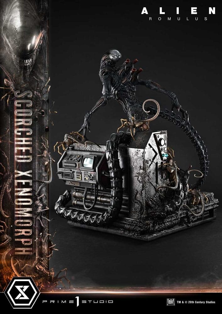 Prime 1 Studio Alien: Romulus Museum Masterline XL Statue 1/3 Scorched Xenomorph 98 cm Prime 1 Studio Alien: Romulus Museum Masterline XL Statue 1/3 Scorched Xenomorph 98 cm