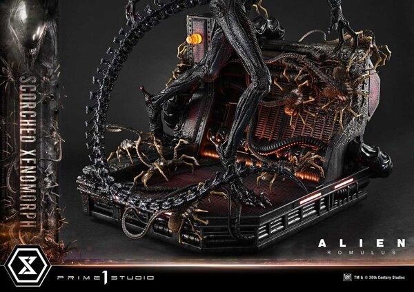 Prime 1 Studio Alien: Romulus Museum Masterline XL Statue 1/3 Scorched Xenomorph 98 cm Prime 1 Studio Alien: Romulus Museum Masterline XL Statue 1/3 Scorched Xenomorph 98 cm