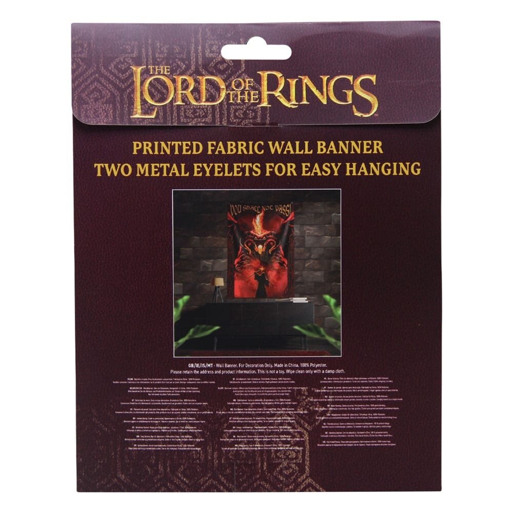 FaNaTtiK Lord of the Rings Balrog Wall Banner 125 x 85 cm FaNaTtiK Lord of the Rings Balrog Wall Banner 125 x 85 cm