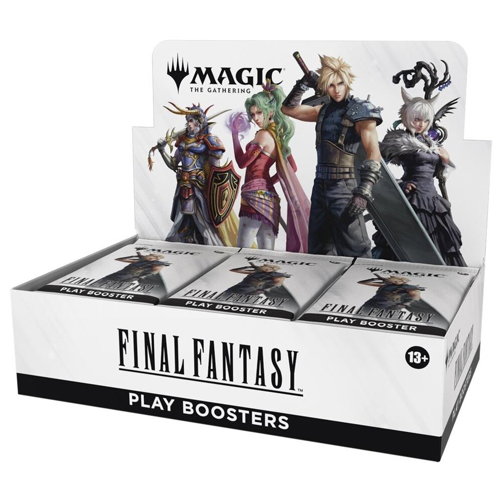 Wizards of the Coast Magic: The Gathering - Final Fantasy Play Booster Box Wizards of the Coast Magic: The Gathering - Final Fantasy Play Booster Box