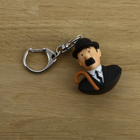 Tintinimaginatio Tintin PVC Keychain Bust Thompson Tintinimaginatio Tintin PVC Keychain Bust Thompson
