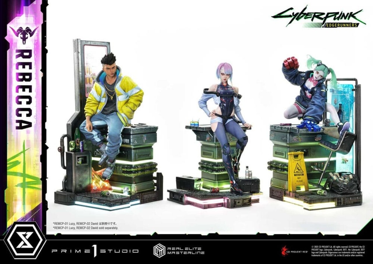 Prime 1 Studio Cyberpunk: Edgerunners Real Elite Masterline Series Statue 1/4 Rebecca 54 cm Prime 1 Studio Cyberpunk: Edgerunners Real Elite Masterline Series Statue 1/4 Rebecca 54 cm