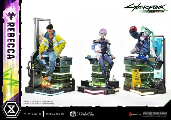 Prime 1 Studio Cyberpunk: Edgerunners Real Elite Masterline Series Statue 1/4 Rebecca 54 cm Prime 1 Studio Cyberpunk: Edgerunners Real Elite Masterline Series Statue 1/4 Rebecca 54 cm