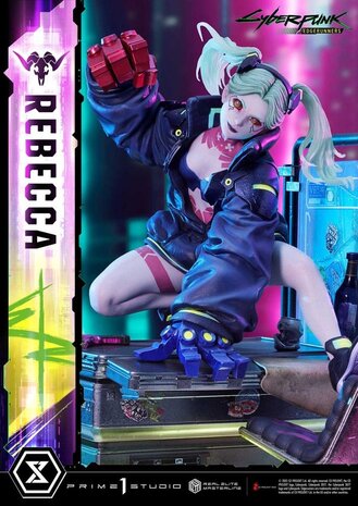 Prime 1 Studio Cyberpunk: Edgerunners Real Elite Masterline Series Statue 1/4 Rebecca 54 cm Prime 1 Studio Cyberpunk: Edgerunners Real Elite Masterline Series Statue 1/4 Rebecca 54 cm