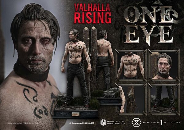 Prime 1 Studio Valhalla Rising Real Elite Masterline Series Statue 1/4 One Eye 57 cm