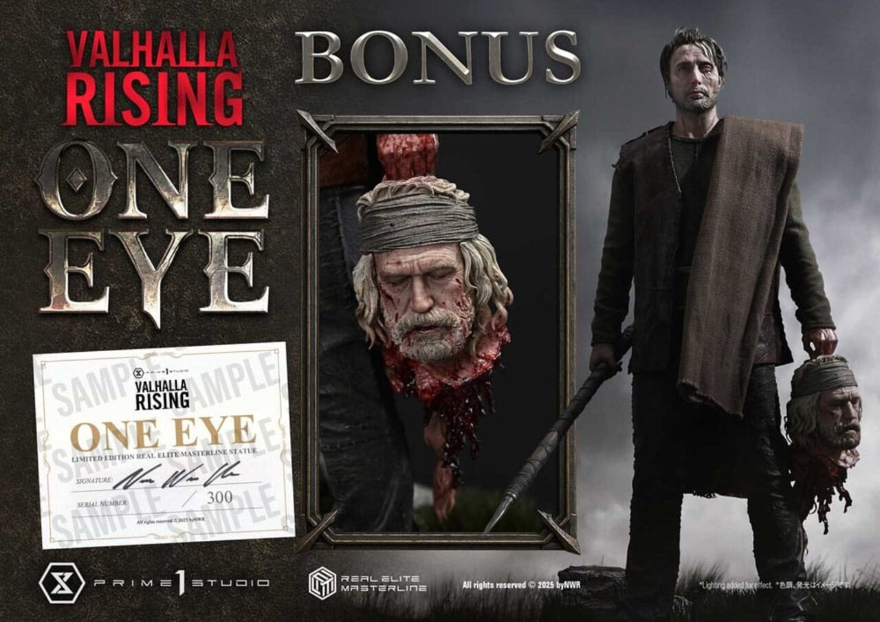 Prime 1 Studio Valhalla Rising Real Elite Masterline Series Statue 1/4 One Eye Ultimate Bonus Version 57 cm Prime 1 Studio Valhalla Rising Real Elite Masterline Series Statue 1/4 One Eye Ultimate Bonus Version 57 cm