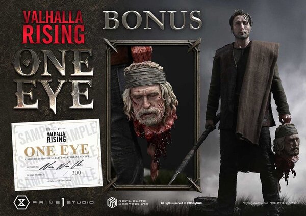 Prime 1 Studio Valhalla Rising Real Elite Masterline Series Statue 1/4 One Eye Ultimate Bonus Version 57 cm Prime 1 Studio Valhalla Rising Real Elite Masterline Series Statue 1/4 One Eye Ultimate Bonus Version 57 cm