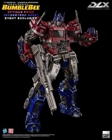 Threezero Transformers: Bumblebee DLX Action Figure 1/6 Optimus Prime Cybertron Mode Exclusive 28 cm Threezero Transformers: Bumblebee DLX Action Figure 1/6 Optimus Prime Cybertron Mode Exclusive 28 cm
