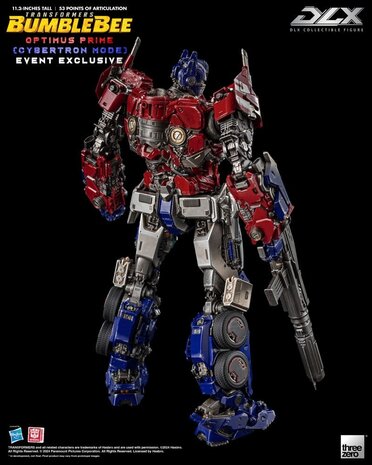 Threezero Transformers: Bumblebee DLX Action Figure 1/6 Optimus Prime Cybertron Mode Exclusive 28 cm Threezero Transformers: Bumblebee DLX Action Figure 1/6 Optimus Prime Cybertron Mode Exclusive 28 cm