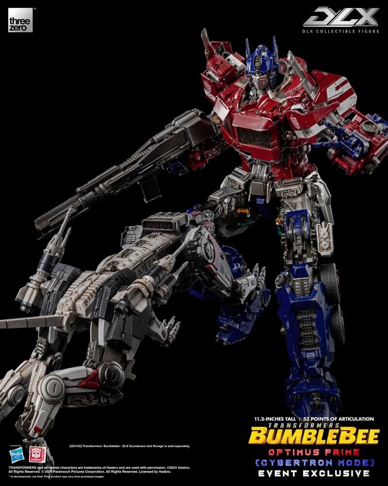 Threezero Transformers: Bumblebee DLX Action Figure 1/6 Optimus Prime Cybertron Mode Exclusive 28 cm Threezero Transformers: Bumblebee DLX Action Figure 1/6 Optimus Prime Cybertron Mode Exclusive 28 cm