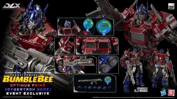 Threezero Transformers: Bumblebee DLX Action Figure 1/6 Optimus Prime Cybertron Mode Exclusive 28 cm Threezero Transformers: Bumblebee DLX Action Figure 1/6 Optimus Prime Cybertron Mode Exclusive 28 cm