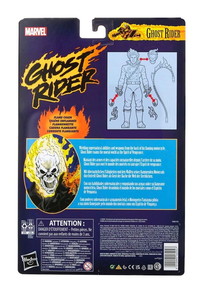 Hasbro Marvel Comics Marvel Legends Series Action Figure Ghost Rider 15 cm Hasbro Marvel Comics Marvel Legends Series Action Figure Ghost Rider 15 cm