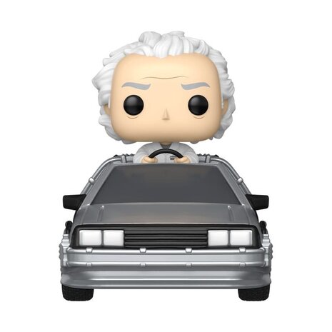 Funko Back to the Future POP! Rides Deluxe Vinyl Doc w/Time Machine #133 Funko Back to the Future POP! Rides Deluxe Vinyl Doc w/Time Machine #133