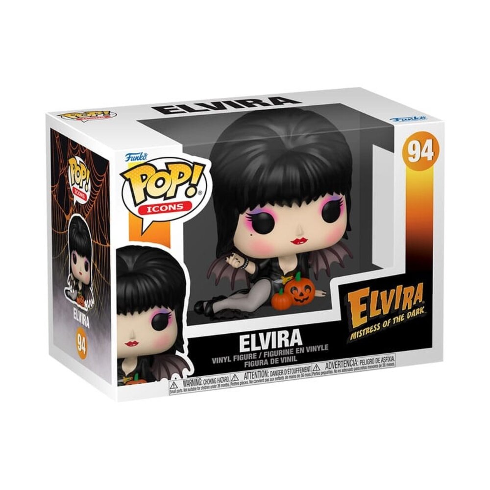 Funko Elvira POP! Icons Vinyl Figure Elvira Pumpkins #94