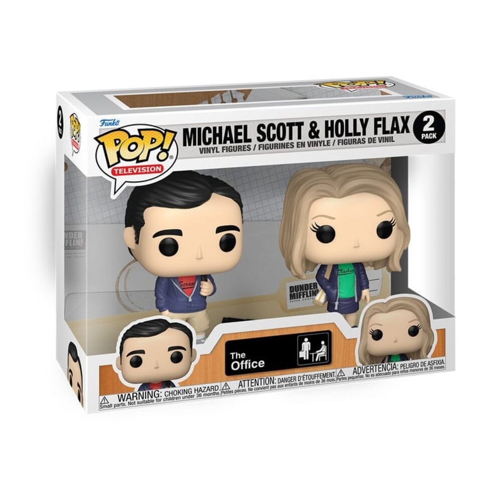 Funko The Office POP! Television Vinyl Figures 2-Pack Michael & Holly 9 cm Funko The Office POP! Television Vinyl Figures 2-Pack Michael & Holly 9 cm