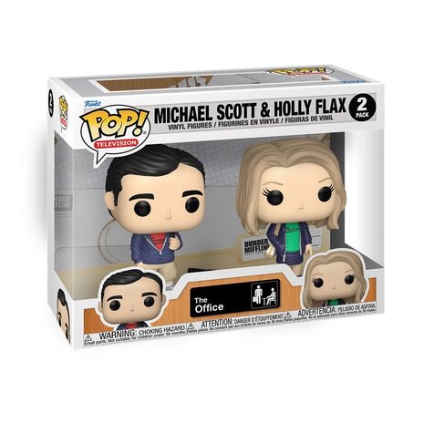 Funko The Office POP! Television Vinyl Figures 2-Pack Michael & Holly 9 cm Funko The Office POP! Television Vinyl Figures 2-Pack Michael & Holly 9 cm