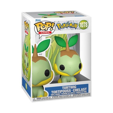 Funko Pokemon POP! Games Vinyl Figure Turtwig #1078 Funko Pokemon POP! Games Vinyl Figure Turtwig #1078