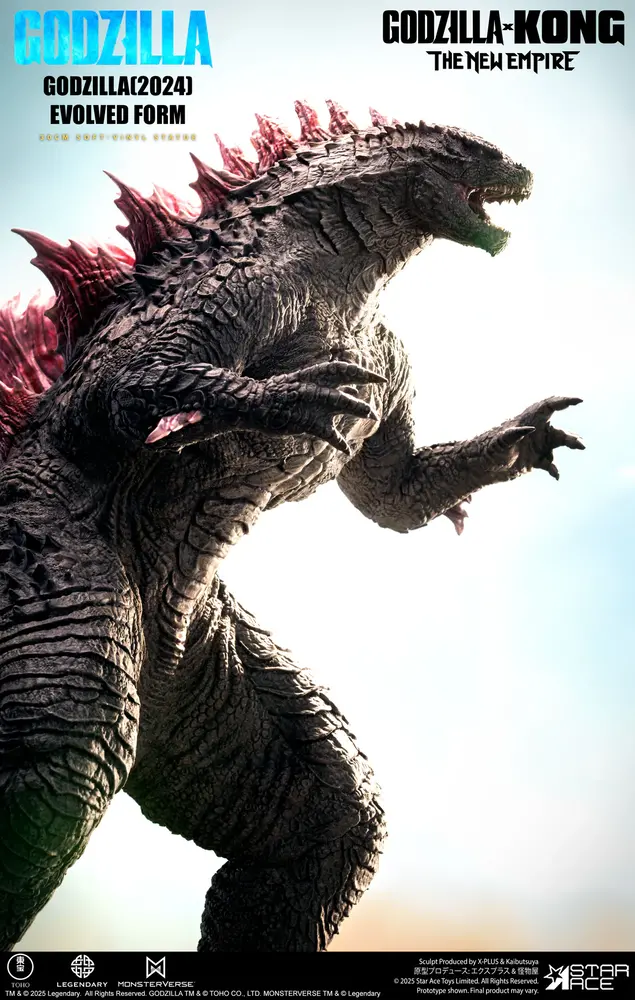Star Ace Toys Godzilla vs. Kong: The New Empire Soft Vinyl Statue Godzilla (2024) Evolved Deluxe Version 30 cm Star Ace Toys Godzilla vs. Kong: The New Empire Soft Vinyl Statue Godzilla (2024) Evolved Deluxe Version 30 cm