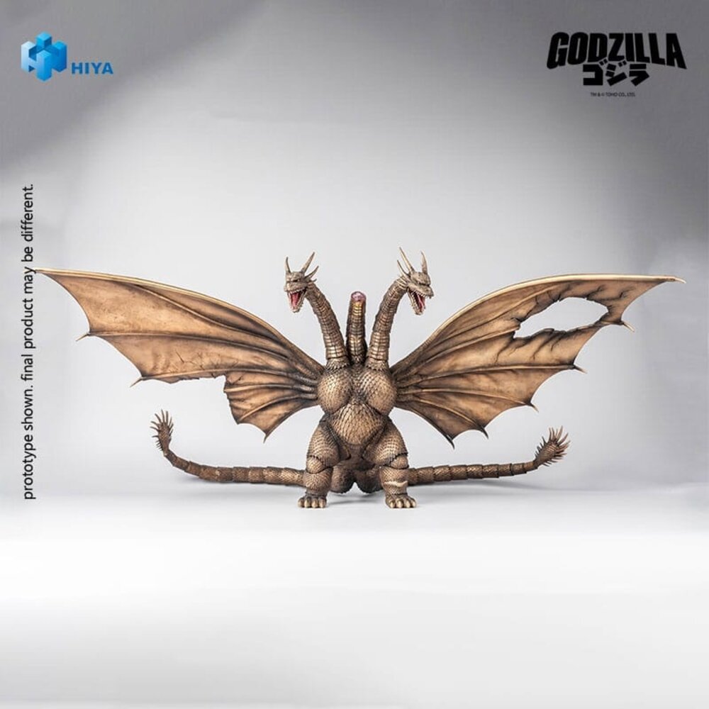 Hiya Toys Godzilla vs. King Ghidorah (1991) Exquisite Basic Action Figure King Ghidorah Battle Damaged Version 33 cm Hiya Toys Godzilla vs. King Ghidorah (1991) Exquisite Basic Action Figure King Ghidorah Battle Damaged Version 33 cm