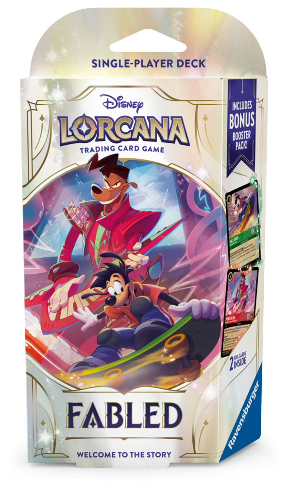 Ravensburger Disney Lorcana: Fabled Goof Troop Starter Deck Ravensburger Disney Lorcana: Fabled Goof Troop Starter Deck