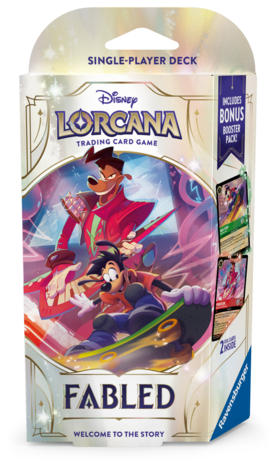 Ravensburger Disney Lorcana: Fabled Goof Troop Starter Deck Ravensburger Disney Lorcana: Fabled Goof Troop Starter Deck