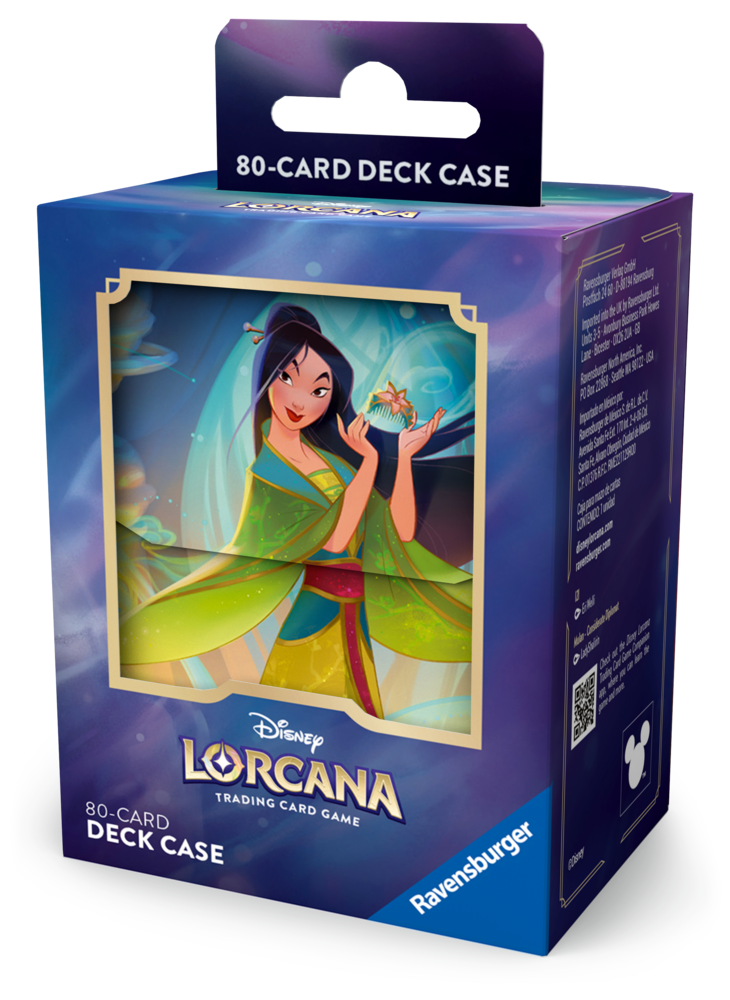 Ravensburger Disney Lorcana: Mulan Deck Box Ravensburger Disney Lorcana: Mulan Deck Box