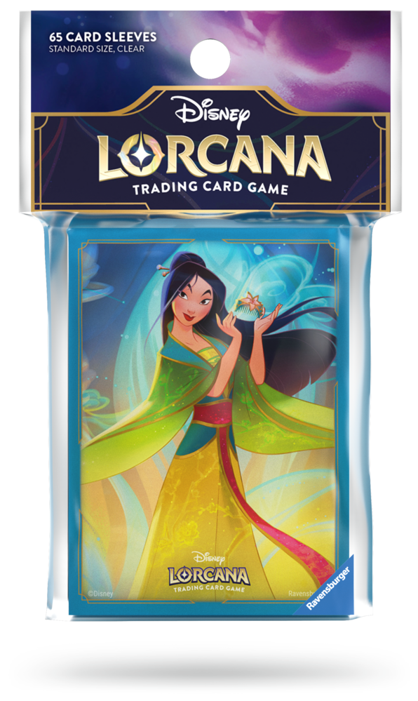 Ravensburger Disney Lorcana: Mulan Card Sleeves (65x)