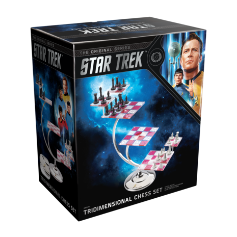 The Noble Collection Star Trek Tri-Dimensionaal Schaakbord The Noble Collection Star Trek Tri-Dimensionaal Schaakbord