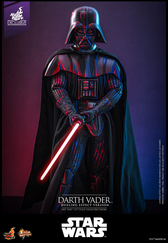 Hot Toys Star Wars Action Figure 1/6 Darth Vader (Dueling Effect Version) Exclusive 35 cm Hot Toys Star Wars Action Figure 1/6 Darth Vader (Dueling Effect Version) Exclusive 35 cm