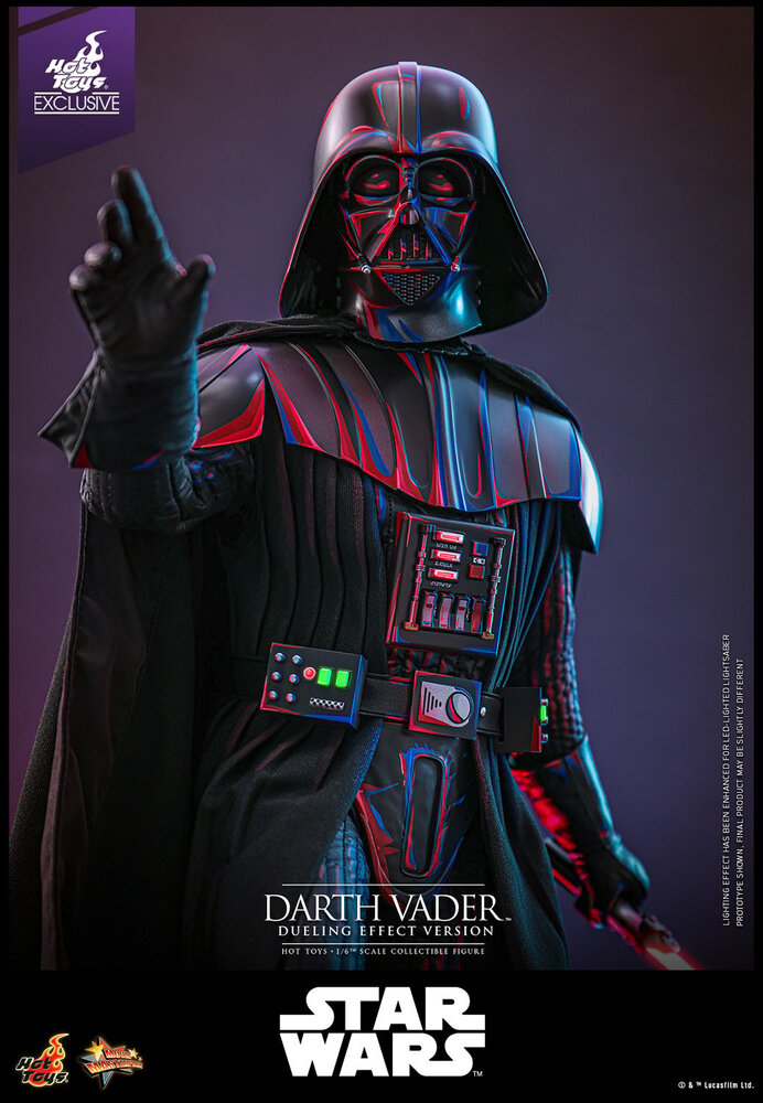Hot Toys Star Wars Action Figure 1/6 Darth Vader (Dueling Effect Version) Exclusive 35 cm Hot Toys Star Wars Action Figure 1/6 Darth Vader (Dueling Effect Version) Exclusive 35 cm