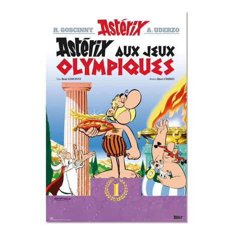 Grupo Erik Asterix aux Jeux Olympiques 61 x 91 cm Grupo Erik Asterix aux Jeux Olympiques 61 x 91 cm