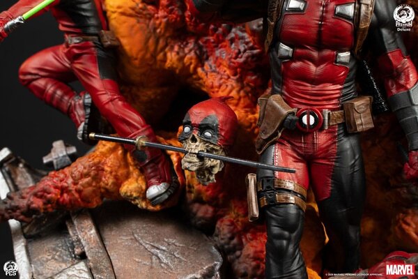 PCS Marvel Fine Art Bust Deadpool Deluxe Edition 42 cm PCS Marvel Fine Art Bust Deadpool Deluxe Edition 42 cm