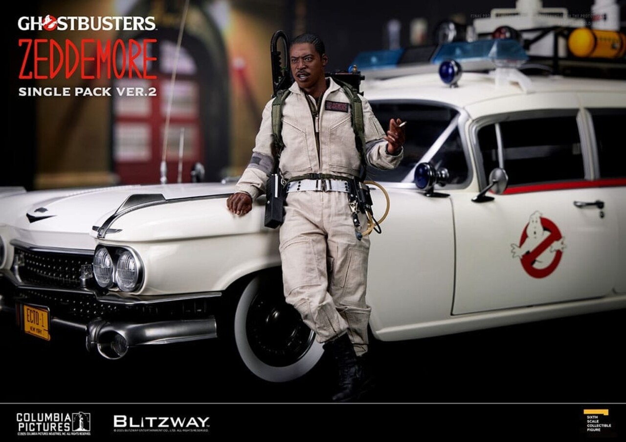 Blitzway Ghostbusters Premium UMS Action Figure 1/6 Winston Zeddemore Ver. 2 31 cm Blitzway Ghostbusters Premium UMS Action Figure 1/6 Winston Zeddemore Ver. 2 31 cm