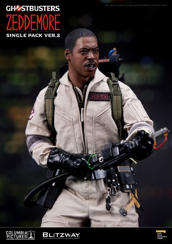Blitzway Ghostbusters Premium UMS Action Figure 1/6 Winston Zeddemore Ver. 2 31 cm Blitzway Ghostbusters Premium UMS Action Figure 1/6 Winston Zeddemore Ver. 2 31 cm