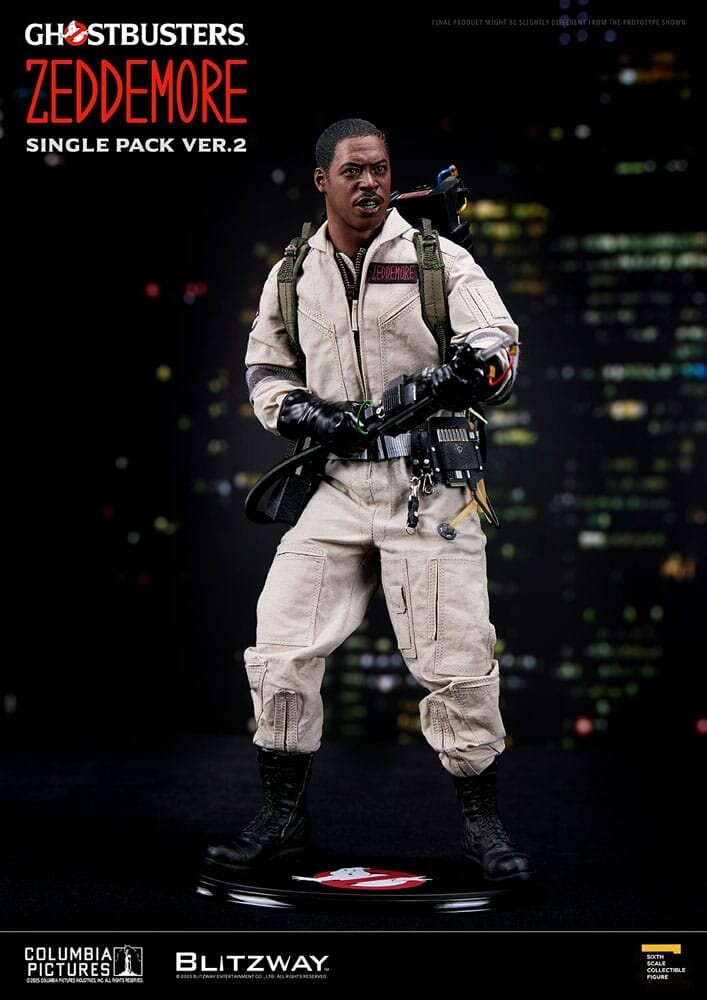 Blitzway Ghostbusters Premium UMS Action Figure 1/6 Winston Zeddemore Ver. 2 31 cm Blitzway Ghostbusters Premium UMS Action Figure 1/6 Winston Zeddemore Ver. 2 31 cm
