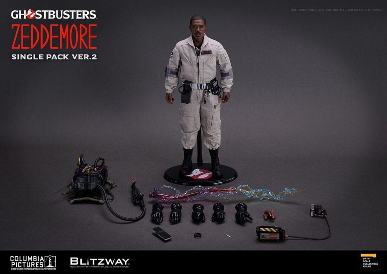 Blitzway Ghostbusters Premium UMS Action Figure 1/6 Winston Zeddemore Ver. 2 31 cm Blitzway Ghostbusters Premium UMS Action Figure 1/6 Winston Zeddemore Ver. 2 31 cm
