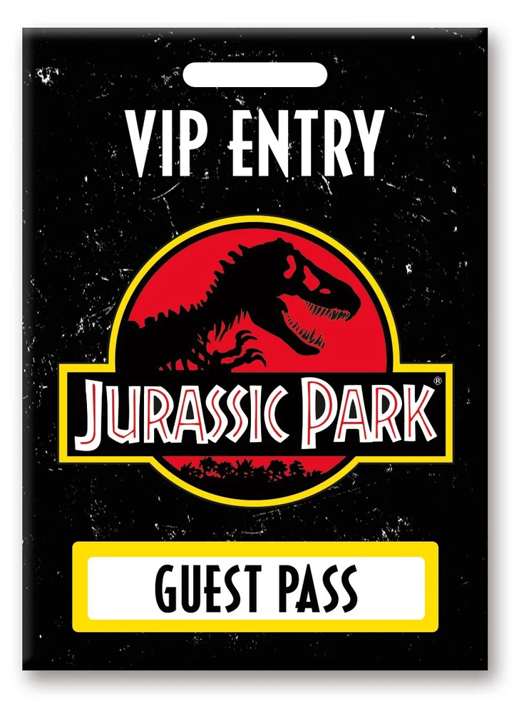 Aquarius Jurassic Park Guest Pass Magneet Aquarius Jurassic Park Guest Pass Magneet