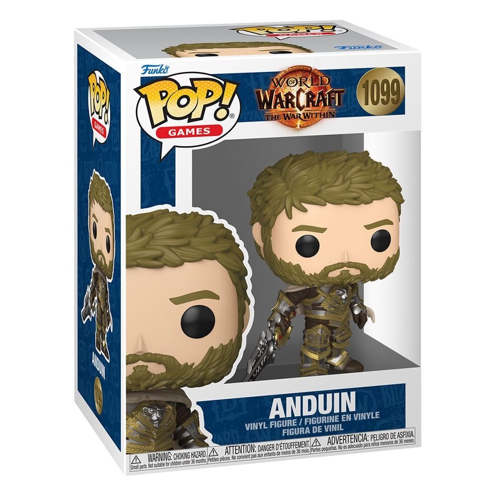 Funko World of Warcraft POP! Games Vinyl Figure Anduin (The War Within) #1099 Funko World of Warcraft POP! Games Vinyl Figure Anduin (The War Within) #1099