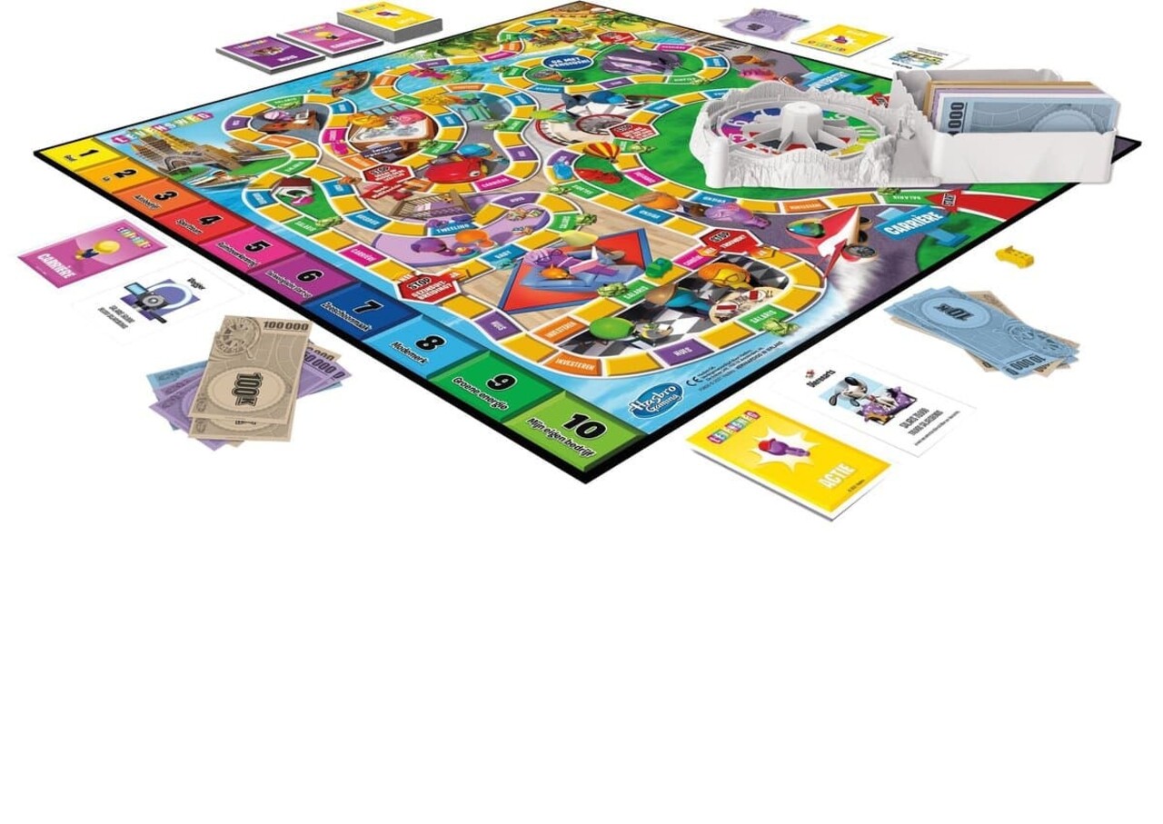 Hasbro Levensweg Bordspel Hasbro Levensweg Bordspel