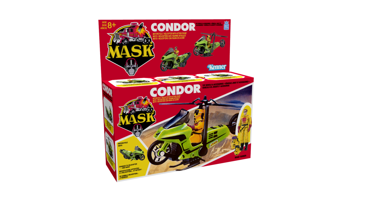 The Loyal Subjects M.A.S.K. Action Figure with Vehicle Condor 15 cm The Loyal Subjects M.A.S.K. Action Figure with Vehicle Condor 15 cm
