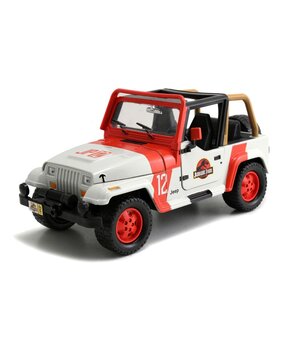 Jada Toys Jurassic World Diecast Model 1/24 1992 Jeep Wrangler Jada Toys Jurassic World Diecast Model 1/24 1992 Jeep Wrangler