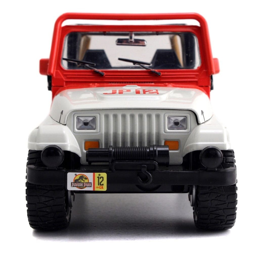 Jada Toys Jurassic World Diecast Model 1/24 1992 Jeep Wrangler Jada Toys Jurassic World Diecast Model 1/24 1992 Jeep Wrangler