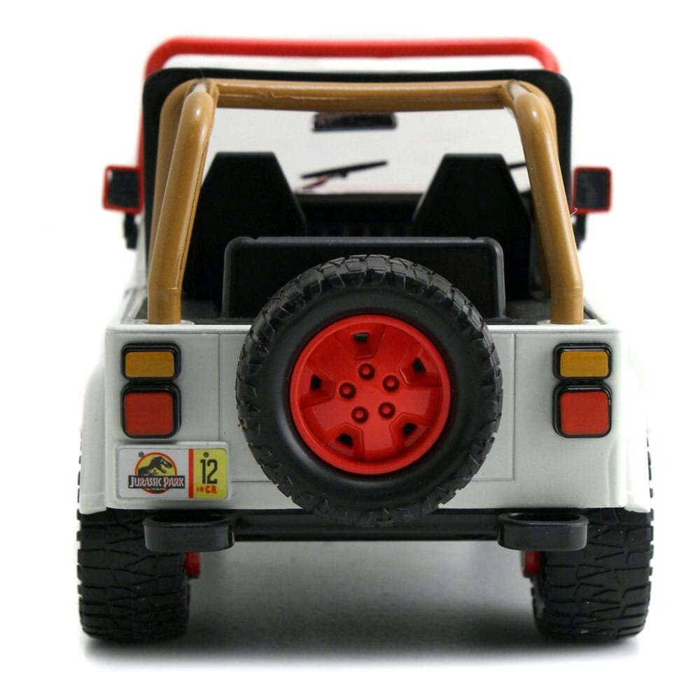 Jada Toys Jurassic World Diecast Model 1/24 1992 Jeep Wrangler Jada Toys Jurassic World Diecast Model 1/24 1992 Jeep Wrangler
