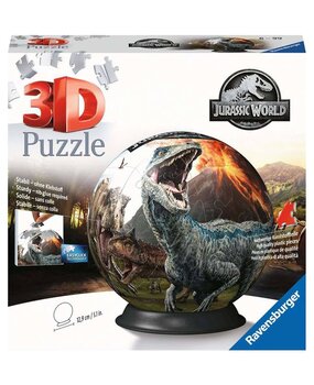 Ravensburger Jurassic World 3D Puzzel Bal (72 stukken) Ravensburger Jurassic World 3D Puzzel Bal (72 stukken)