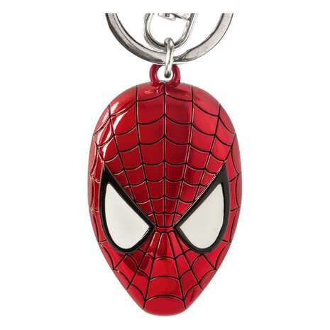 Marvel Spider-Man Head Metal Keychain Marvel Spider-Man Head Metal Keychain