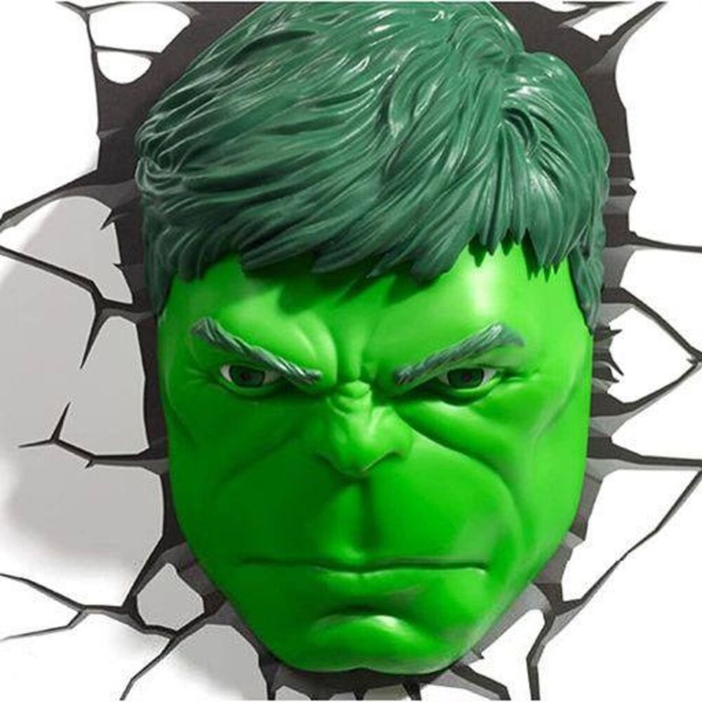 Hulk Light Marvel 3D LED Light Hulk Face - Planet Fantasy